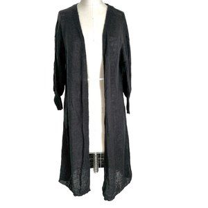 Ellison light weight black sweater cardigan